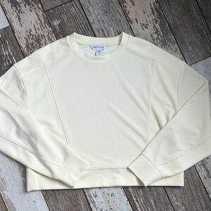 Athleta Seasoft Rib Crewneck Sweatshirt